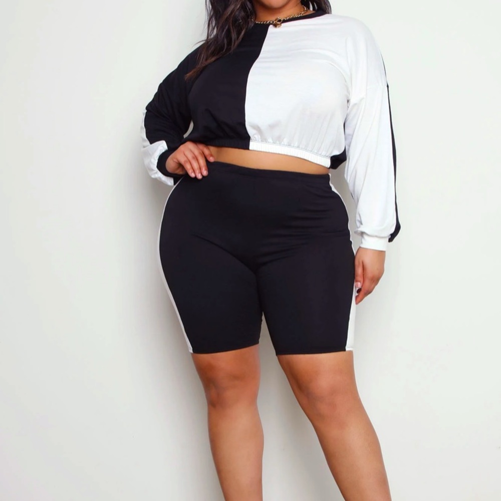 Black & White Biker Set